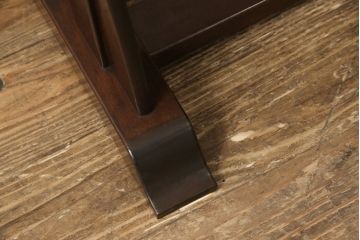 中古　美品　松本民芸家具　透かし彫りが上品なB型姿見(定価約10万円)(ミラー、鏡台)(R-054245)