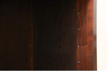 中古　超美品　栗材　上質な和の空間を演出する水屋箪笥(食器棚、茶箪笥、戸棚、収納棚)(R-054246)