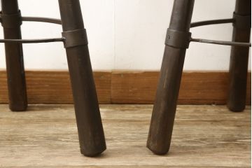 ビンテージ家具　スペイン　Navarro Argudo社　おしゃれな空間を演出するバーカウンターセット(カウンターテーブル、ハイチェア、カウンターチェア、ヴィンテージ)(R-054271)