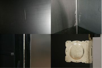 中古　高級品　美品　韓国民芸家具　圧巻の螺鈿(ラデン)細工がインパクト抜群のワードローブ(定価約120万円)(収納棚、洋服タンス)(R-054292)