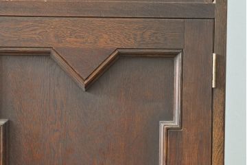 和製ヴィンテージ　永田良介商店　クラシカルでモダンなデザインが珍しい着物箪笥(衣装タンス、洋服タンス、引き出し、チェスト、ビンテージ)(R-054295)