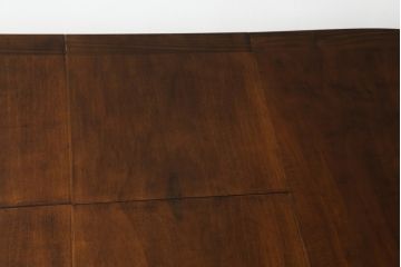 中古　美品　サァラ麻布　すっきりとした佇まいで取り入れやすいダイニングテーブル(エクステンションテーブル、4人掛け、6人掛け)(定価約100万円)(R-054310)