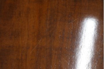 中古　美品　サァラ麻布　すっきりとした佇まいで取り入れやすいダイニングテーブル(エクステンションテーブル、4人掛け、6人掛け)(定価約100万円)(R-054310)