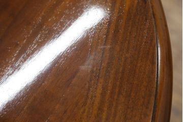 中古　美品　サァラ麻布　すっきりとした佇まいで取り入れやすいダイニングテーブル(エクステンションテーブル、4人掛け、6人掛け)(定価約100万円)(R-054310)