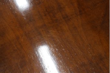 中古　美品　サァラ麻布　すっきりとした佇まいで取り入れやすいダイニングテーブル(エクステンションテーブル、4人掛け、6人掛け)(定価約100万円)(R-054310)
