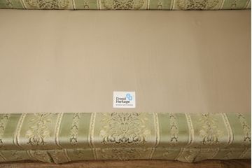 中古　美品　DREXEL HERITAGE(ドレクセルヘリテイジ)　爽やかなグリーンが目を引く3人掛けソファ(三人掛けソファ、3P)(R-054314)