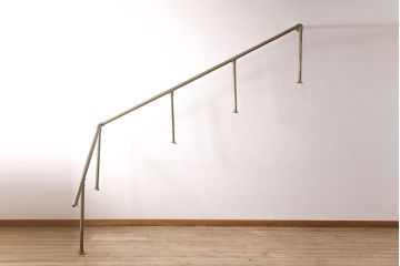 和製アンティーク　メンズライクな空間づくりにおすすめ!真鍮(しんちゅう)手すり(手摺)(R-054329)