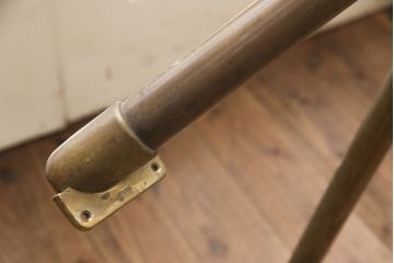 和製アンティーク　メンズライクな空間づくりにおすすめ!真鍮(しんちゅう)手すり(手摺)(R-054329)
