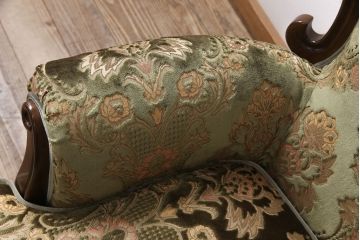2020.10.26購入品　新品未使用　maruni(マルニ木工)　マキシマムシリーズ　アンドリュークラシカル　気品漂う佇まいが魅力的な1人掛けソファ(アームチェア、一人掛け、1P)(定価約22万円)(R-054333)