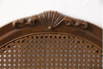 中古　DREXEL HERITAGE(ドレクセルヘリテイジ)　Cameo Classics(キャメオクラシックス)　格調高い雰囲気が魅力のマホガニー製ダイニングチェア2脚セット(椅子)(2脚定価 約62万円)(R-054335)