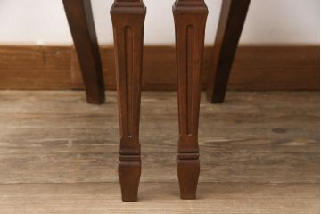 中古　DREXEL HERITAGE(ドレクセルヘリテイジ)　Cameo Classics(キャメオクラシックス)　格調高い雰囲気が魅力のマホガニー製ダイニングチェア2脚セット(椅子)(2脚定価 約62万円)(R-054337)