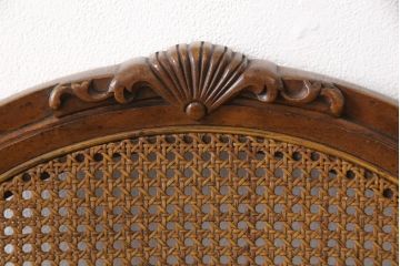 中古　DREXEL HERITAGE(ドレクセルヘリテイジ)　Cameo Classics(キャメオクラシックス)　格調高い雰囲気が魅力のマホガニー製アームチェア2脚セット(椅子、ダイニングチェア)(2脚定価 約70万円)(R-054338)