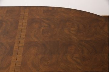 中古　DREXEL HERITAGE(ドレクセルヘリテイジ)　Cameo Classics(キャメオクラシックス)　マホガニー　エレガントな空間を演出するエクステンションテーブル(2人掛けダイニングテーブル、4人掛け、6人掛け)(R-054339)