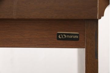 中古　美品　maruni(マルニ木工)　品のある佇まいが魅力的なサイドキャビネット(サイドテーブル、収納棚、電話台)(R-054340)