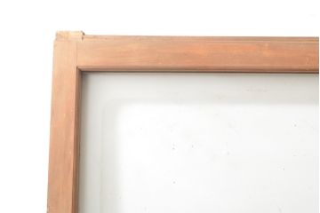 和製アンティーク　お洒落なデザインがアクセントになるガラス戸2枚セット(窓、引き戸、建具)(R-054346)
