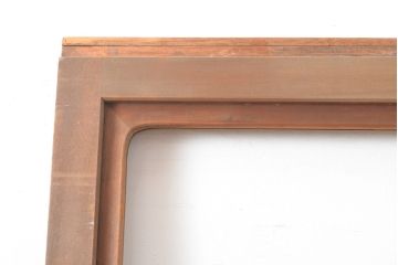 アンティーク建具　格子が目を引く引き戸1枚(建具、格子戸)(R-054347)
