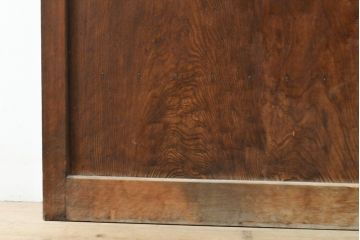 アンティーク建具　格子が目を引く引き戸1枚(建具、格子戸)(R-054347)