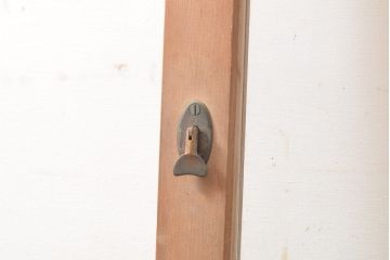 和製アンティーク　レトロな佇まいが趣溢れるガラス戸1枚(窓、引き戸、建具)(R-054348)
