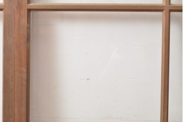 アンティーク建具　上手物　大正ロマンな雰囲気漂うガラス窓3枚セット(引き戸、ガラス戸、建具)(R-054372)