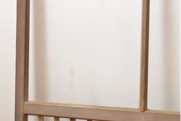 アンティーク建具　上手物　大正ロマンな雰囲気漂うガラス窓3枚セット(引き戸、ガラス戸、建具)(R-054372)