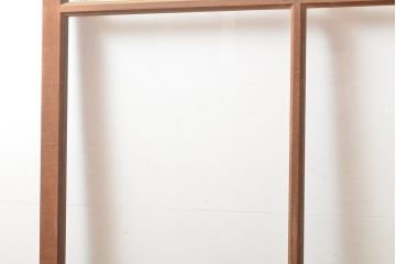 アンティーク建具　上手物　大正ロマンな雰囲気漂うガラス窓2枚セット(引き戸、ガラス戸、建具)(R-054374)