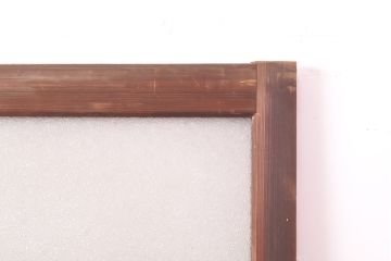 アンティーク建具　ダイヤガラス入りの引き戸1枚(ガラス戸、建具)(R-054381)