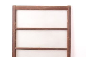 アンティーク建具　ダイヤガラス入りの引き戸1枚(ガラス戸、建具)(R-054381)