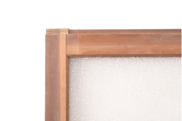アンティーク建具　ダイヤガラス入りの引き戸1枚(ガラス戸、建具)(R-054381)