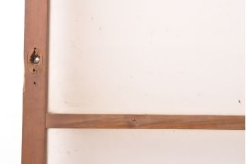 アンティーク建具　シンプルなデザインの引き戸1枚(ガラス戸、建具)(R-054382)