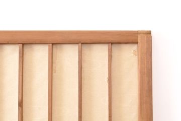 アンティーク建具　レトロな雰囲気の障子戸2枚(引き戸、建具)(R-054383)