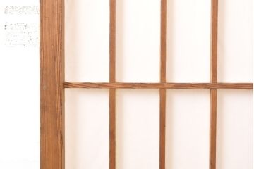 アンティーク建具　レトロな雰囲気の障子戸2枚(引き戸、建具)(R-054383)