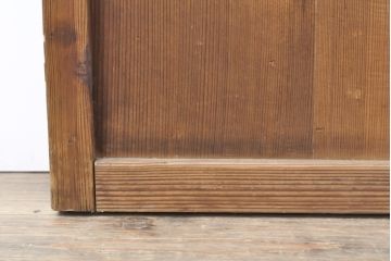 アンティーク建具　レトロな雰囲気の障子戸2枚(引き戸、建具)(R-054383)