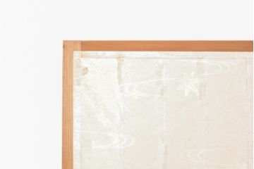 アンティーク建具　レトロな雰囲気の障子戸2枚(引き戸、建具)(R-054383)