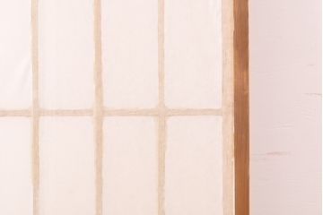 アンティーク建具　レトロな雰囲気の障子戸2枚(引き戸、建具)(R-054383)