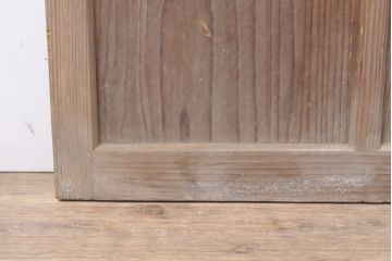 アンティーク建具　異なるガラスの質感が面白いガラス戸2枚(引き戸、建具)(R-054384)