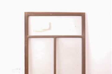 アンティーク建具　シンプルで取り入れやすいガラス戸1枚(引き戸、建具)(R-054385)