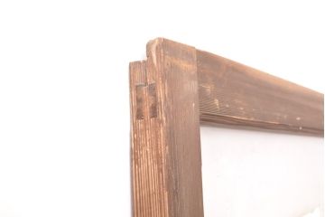 アンティーク建具　シンプルで取り入れやすいガラス戸1枚(引き戸、建具)(R-054385)