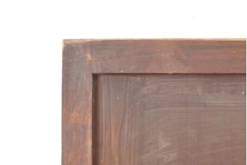 アンティーク建具　大正期の趣漂う格子帯戸1枚(引き戸、板戸、建具)(R-054386)