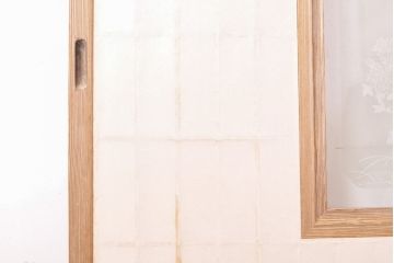 アンティーク建具　和の雰囲気を盛り立てる障子戸1枚(引き戸、建具)(R-054390)