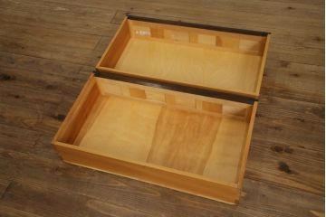 中古　美品　松本民芸家具　希少!　コレクションにもおすすめなS.P型サイドボード(収納棚、戸棚、キャビネット、SP型)(R-054393)