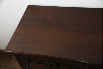 中古　美品　松本民芸家具　希少!　コレクションにもおすすめなS.P型サイドボード(収納棚、戸棚、キャビネット、SP型)(R-054393)