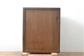 昭和レトロ　シンプルなデザインで取り入れやすいチェスト(引き出し、タンス)(R-054399)