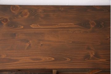 ラフジュ工房オリジナル　古建具リメイク　インテリア好きさんに人気のモールガラス入りテレビ台(ローボード、テレビボード、収納棚、戸棚)(R-054411)