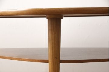北欧ビンテージ　チーク材　ナチュラルなお部屋づくりに取り入れたいセンターテーブル(ローテーブル、ヴィンテージ)(R-054417)