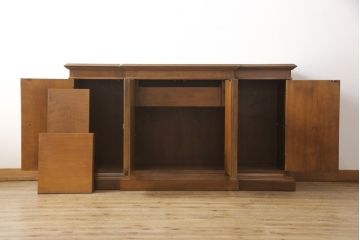 中古　美品　DREXEL HERITAGE(ドレクセルヘリテイジ)　品のある佇まいが美しいサイドボード(収納棚、戸棚、キャビネット)(R-054418)