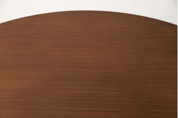 中古　美品　arflex(アルフレックス)　ステーションチェントロ(STATION CENTRO)　シンプルで洗練された佇まいのダイニングテーブル(定価約45万円)(ラウンドテーブル、丸テーブル)(R-054420)