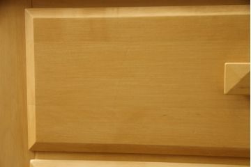 中古　アメリカ　ETHAN ALLEN(イーセンアーレン)　ナチュラルな色合いとフォルムがかわいらしいワードローブ(洋服タンス、収納棚)(R-054421)