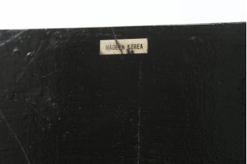 中古　韓国民芸家具　隅々まで施された螺鈿細工が華やかな収納棚(定価約85万円)(戸棚、キャビネット)(R-054422)