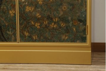 中古　最高級品　宝石象嵌工芸品　光泉　光雲　蒔絵　圧巻!色とりどりの輝きを放つ宝石が空間を華やかに彩る整理タンス(着物箪笥、引き出し、チェスト、収納箪笥)(R-054428)