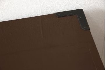 和製アンティーク　漆塗り　前面ケヤキ材　和の趣あふれる佇まいが魅力の仙台箪笥(和箪笥、サイドチェスト、引き出し、和たんす)(R-054442)